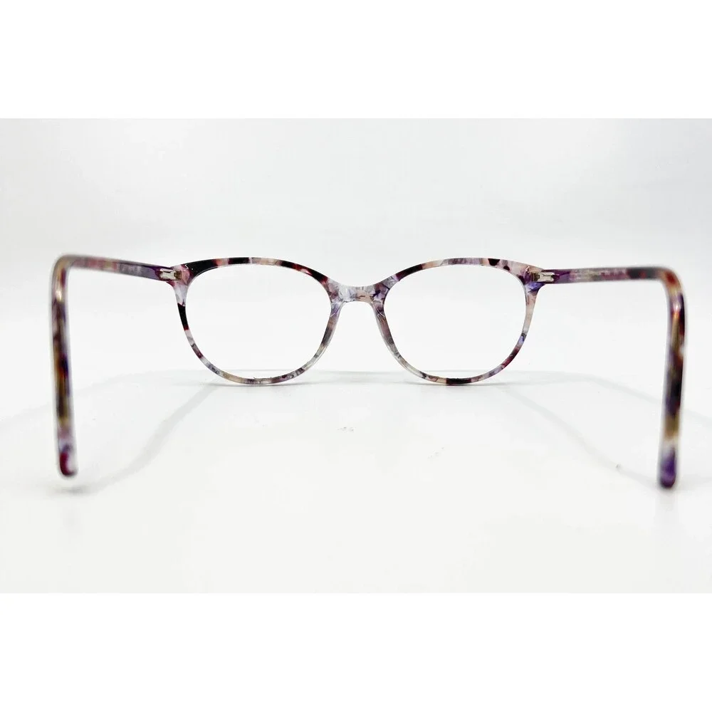 Flower Eyeglasses Womens Purple Tortoise Dahlia 6052 518 53-18-140 53mm
